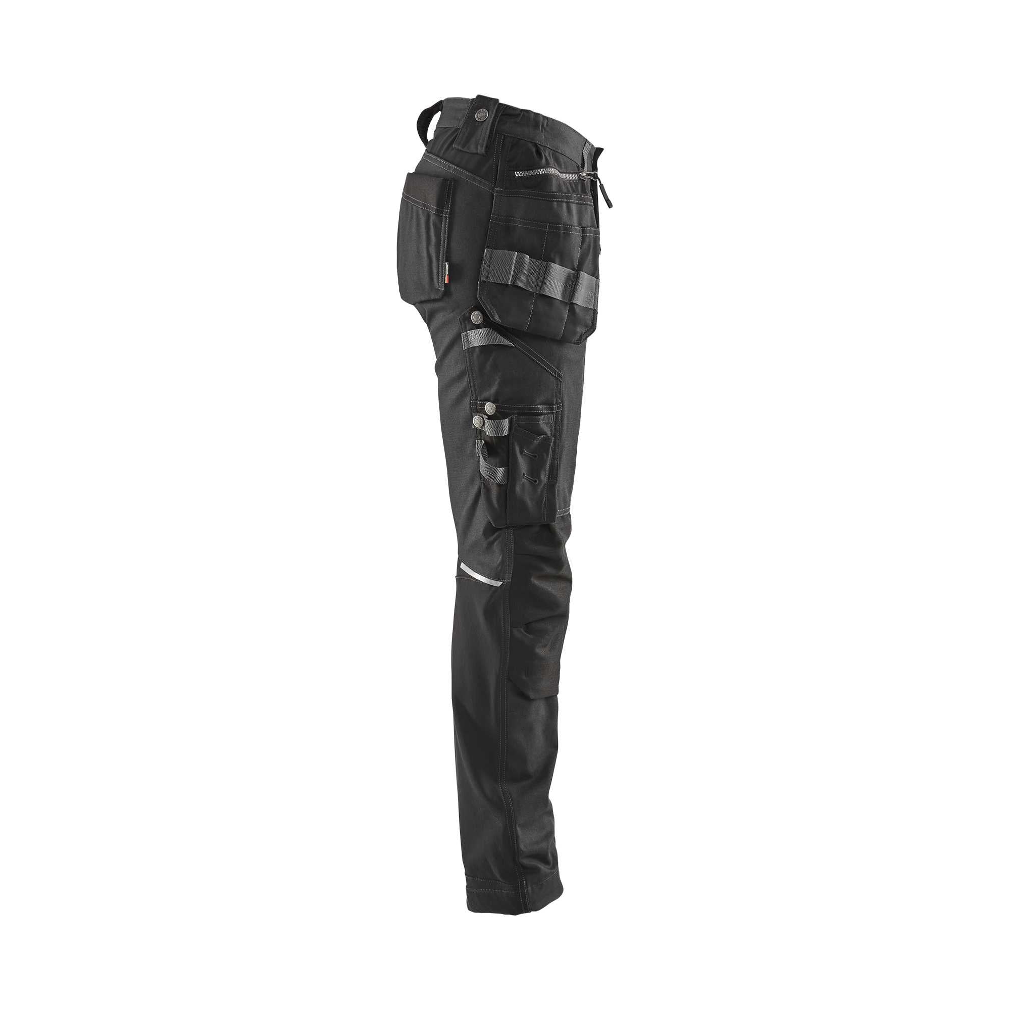 BLAKLADER 71151343 Women's craftsman trousers with Stretch Work Trousers Women - canvas fabric